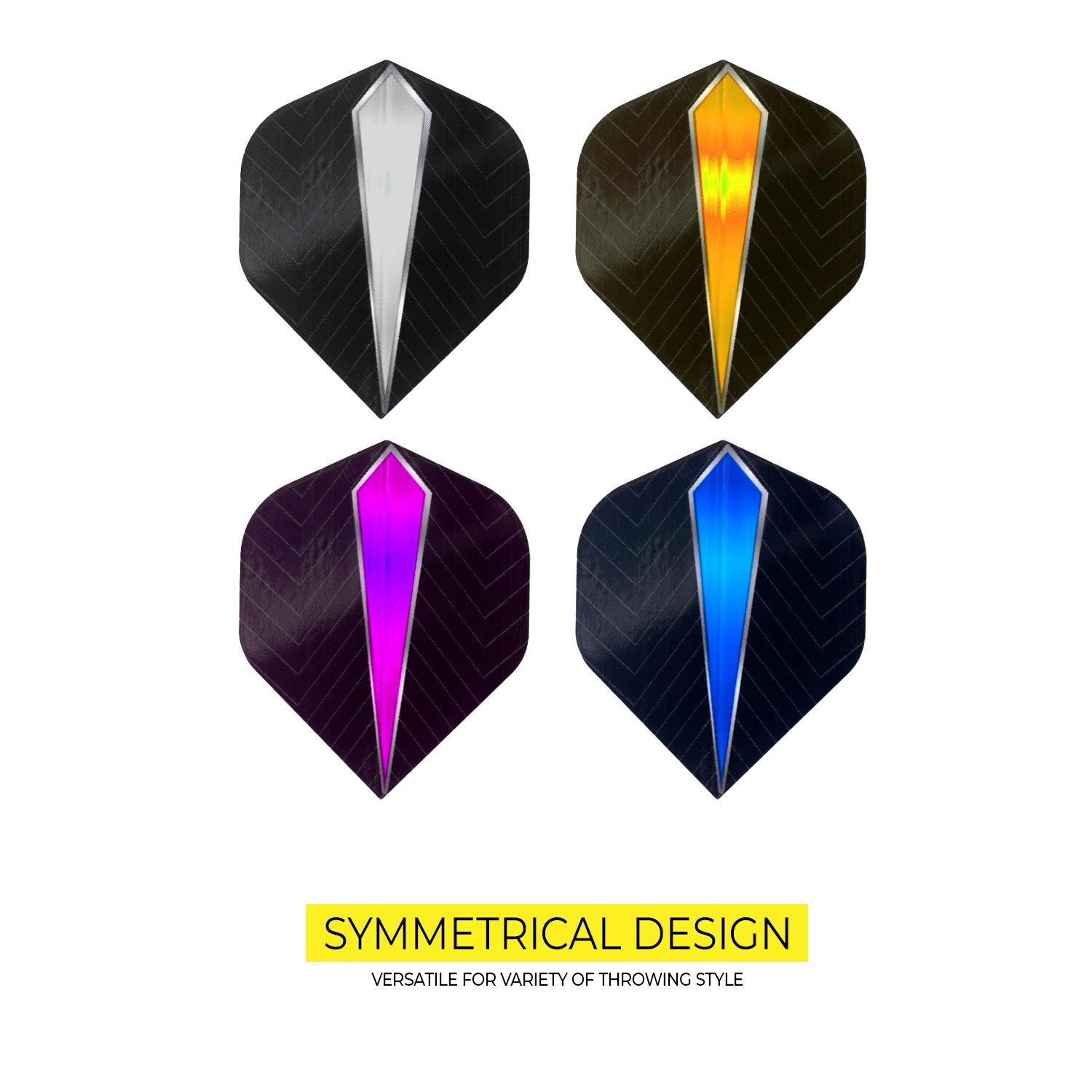 Elite Pro-tech Diamond Dart Flights 4 sets ( 3 Pcs per set )