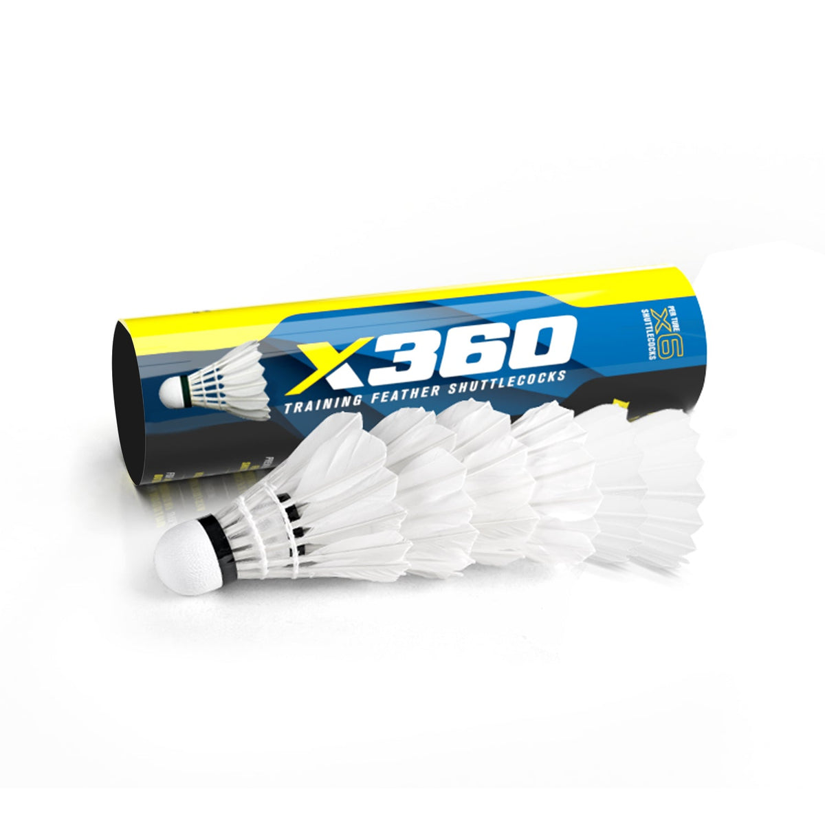 Elite x360 Feather Shuttlecock 6pcs