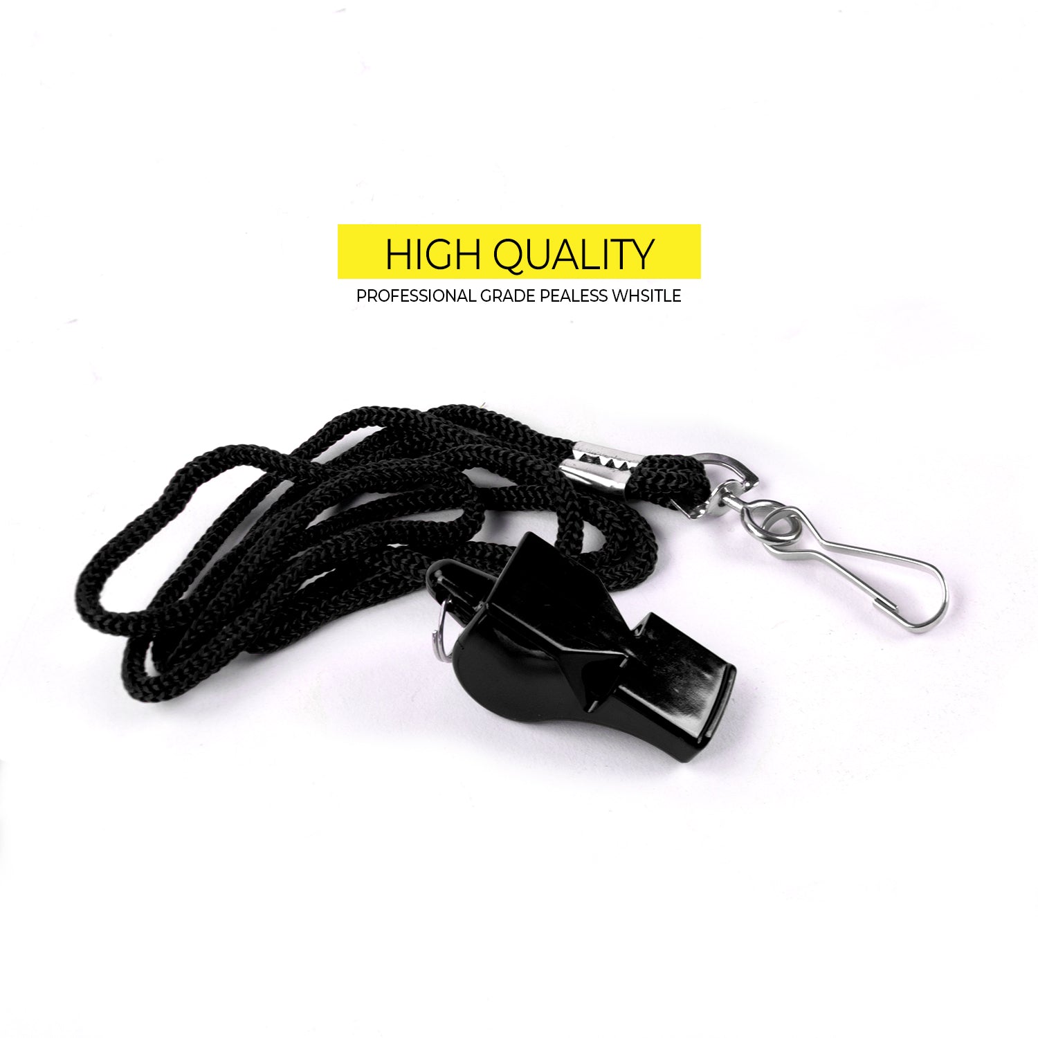 Elite Pro Whistle Pealess with Lanyard