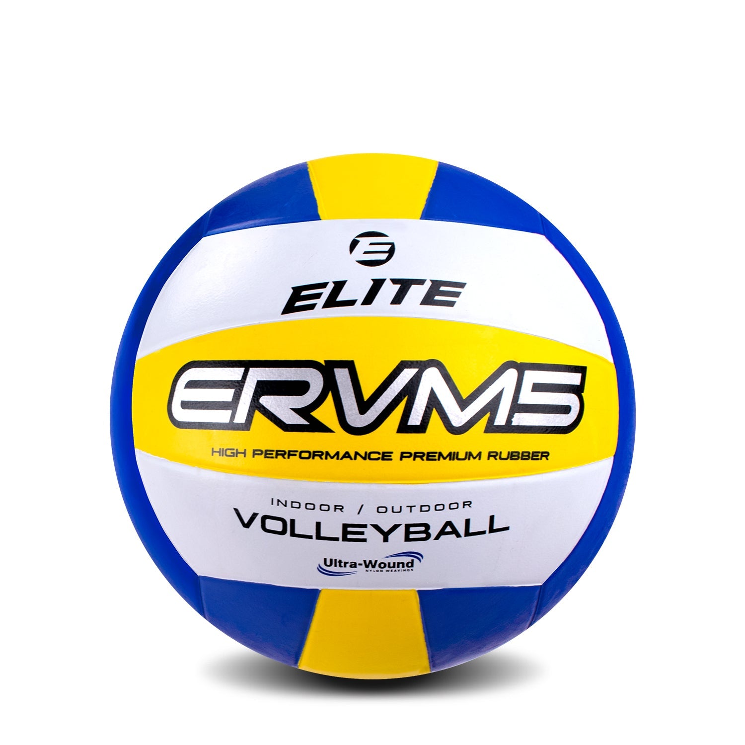 Elite Multi-color Rubber Volleyball Official Size 5 (Deflated)