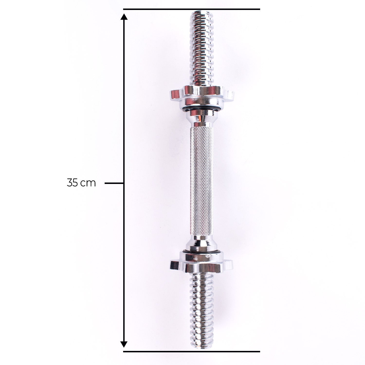 Elite Chrome Short Bar with 2 Pieces Locks
