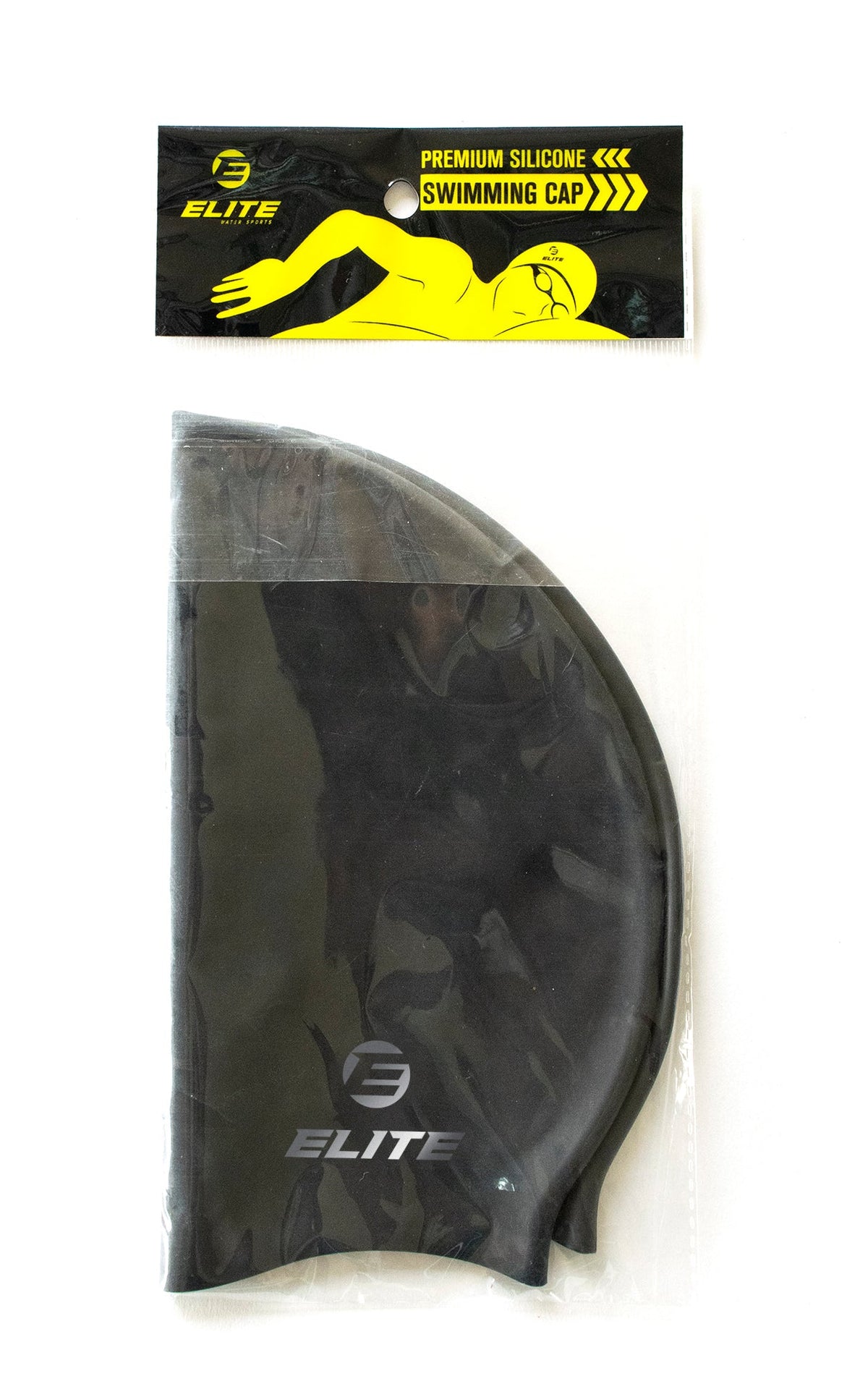 Elite Swimming Cap Black