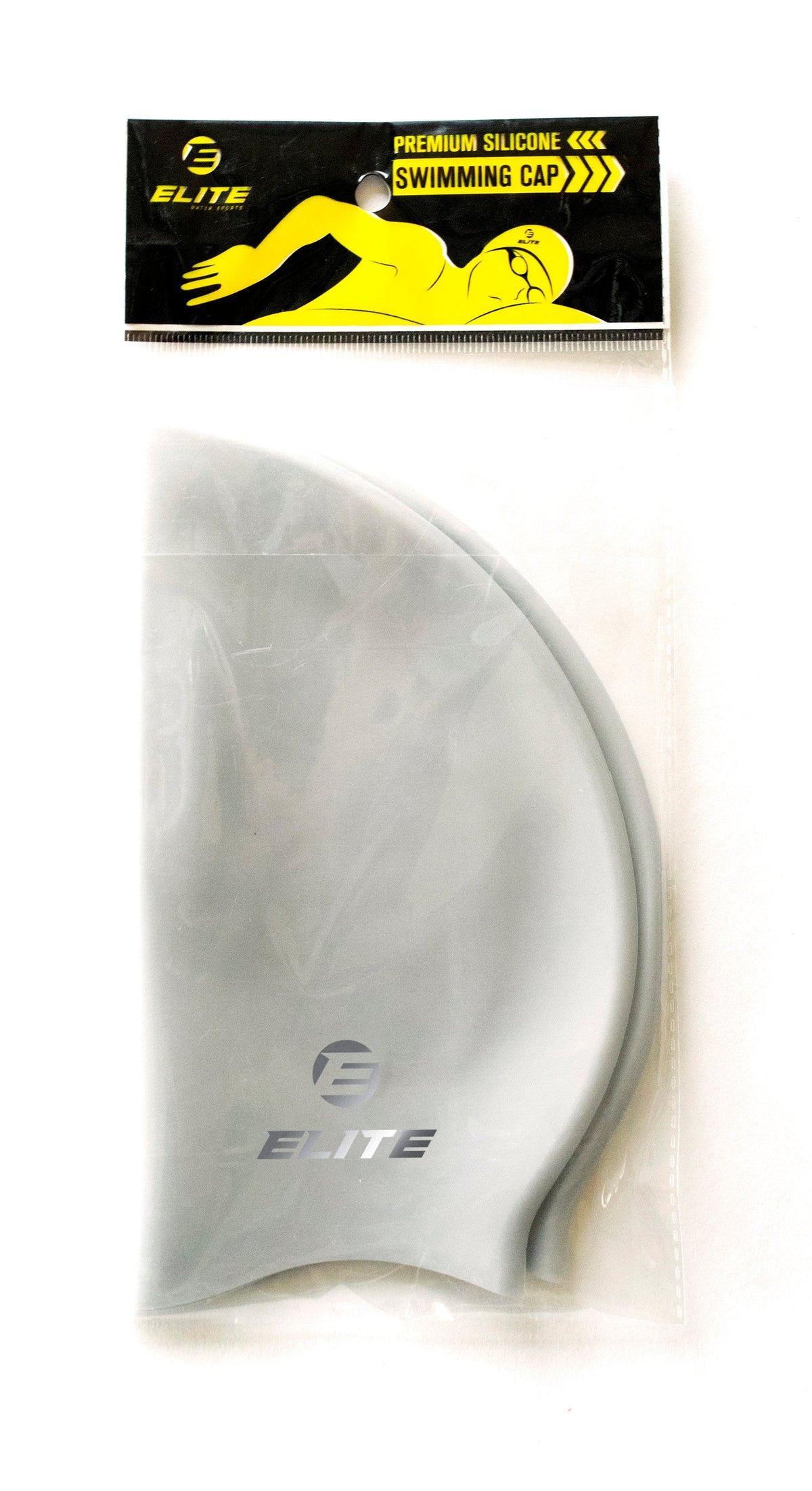 Elite Swimming Cap Grey