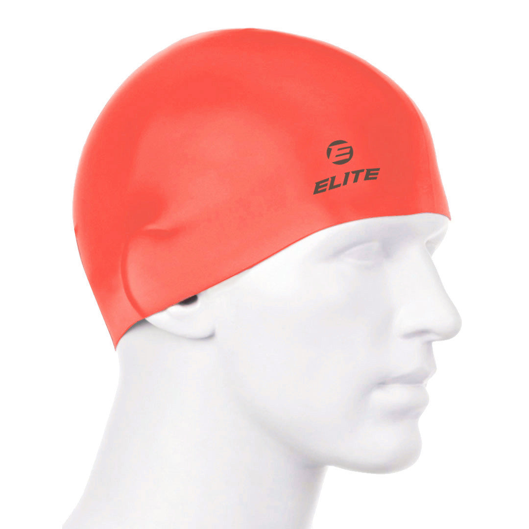 Elite Swimming Cap Red