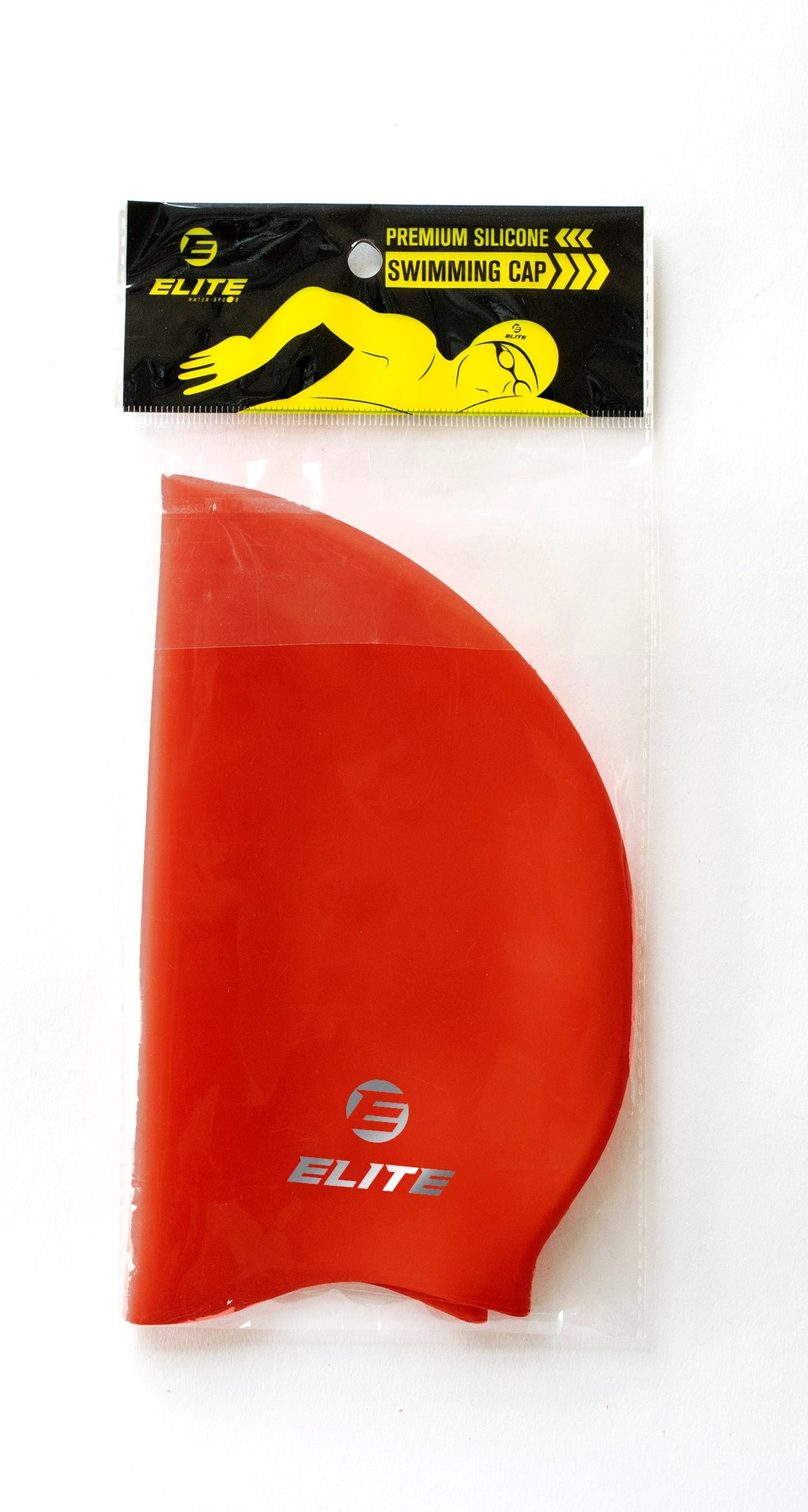 Elite Swimming Cap Red