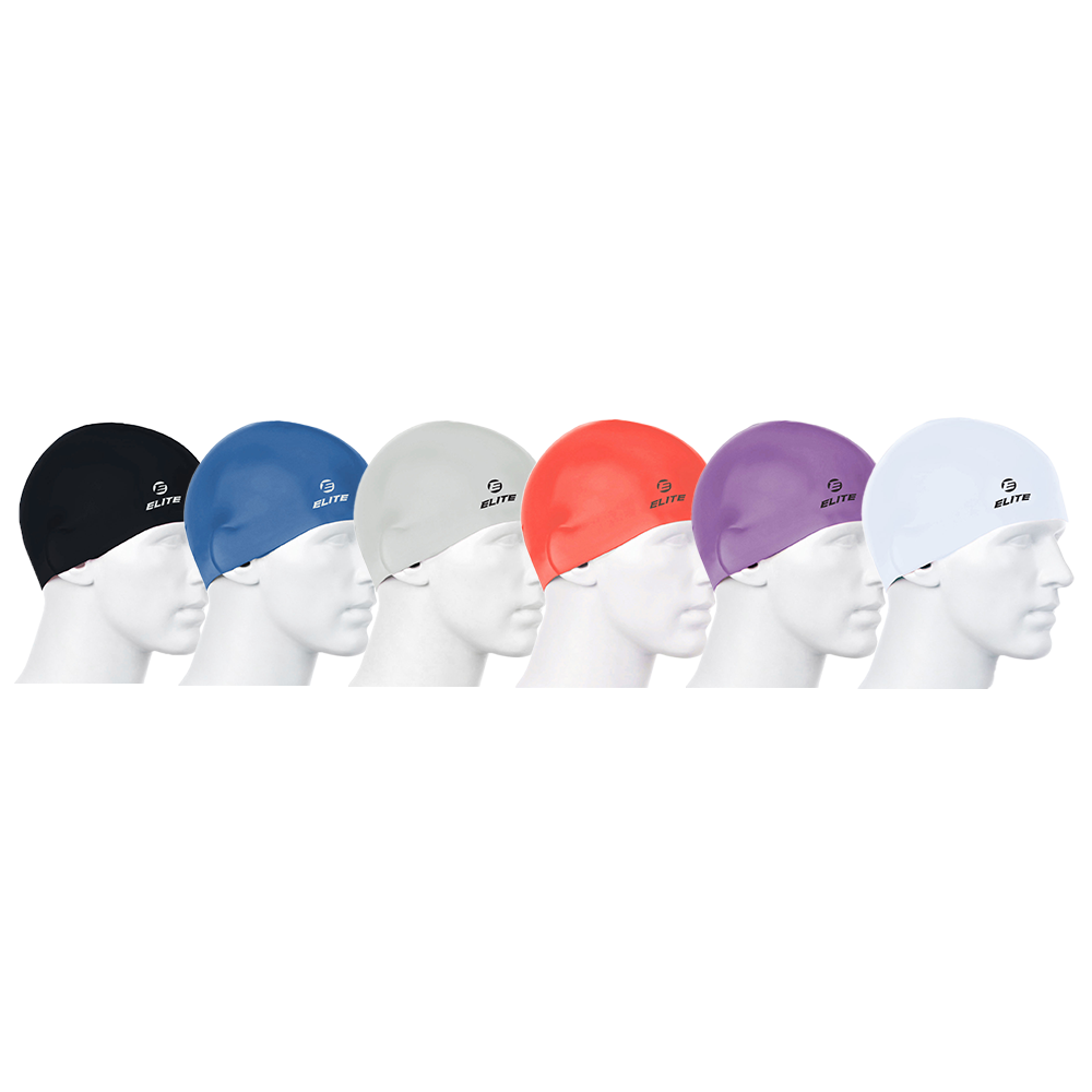 Elite Swimming Cap Black