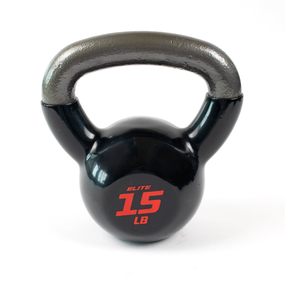 Elite Pro Vinyl Kettlebells 5 - 25 lbs