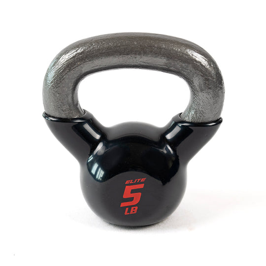 Elite Pro Vinyl Kettlebells 5 - 25 lbs