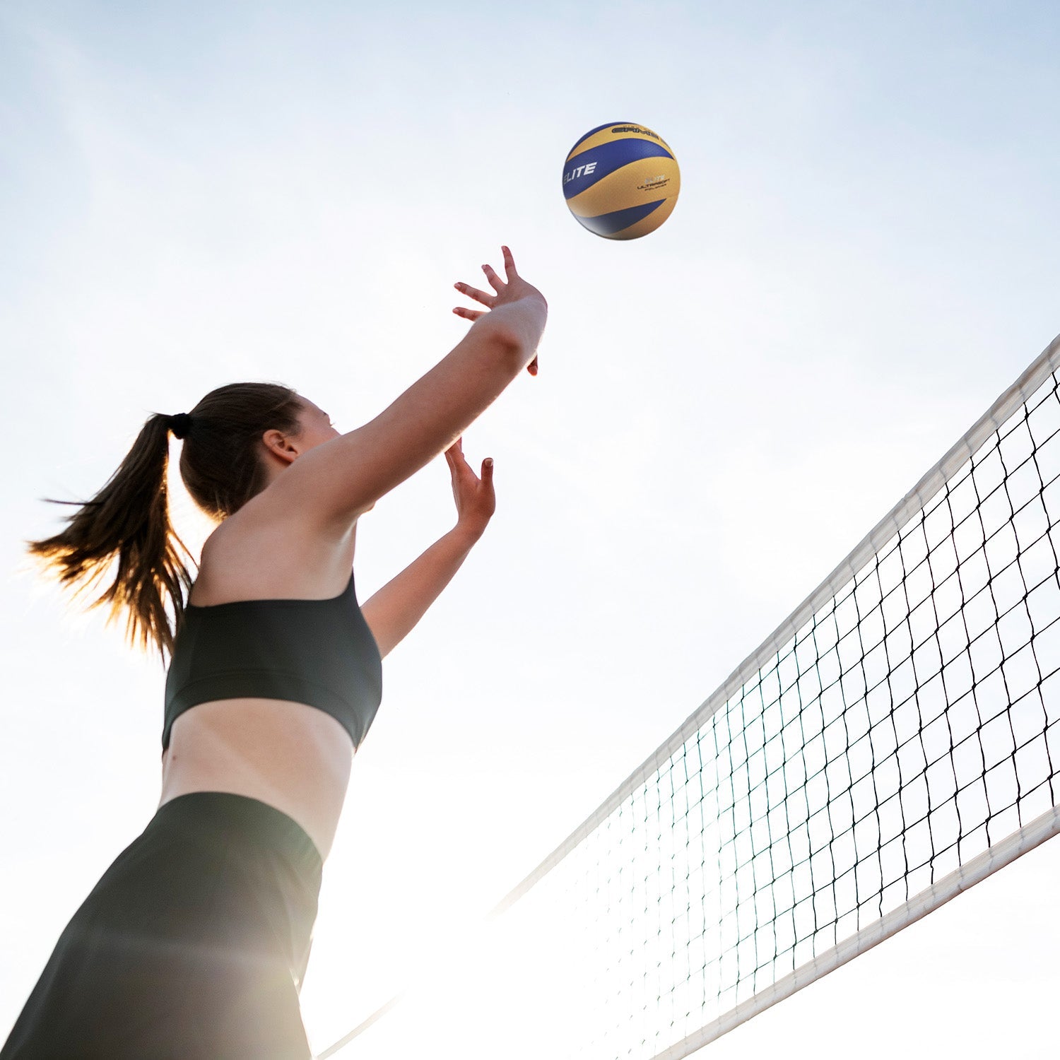 Elite Ultra Soft spin PU Leather Volleyball