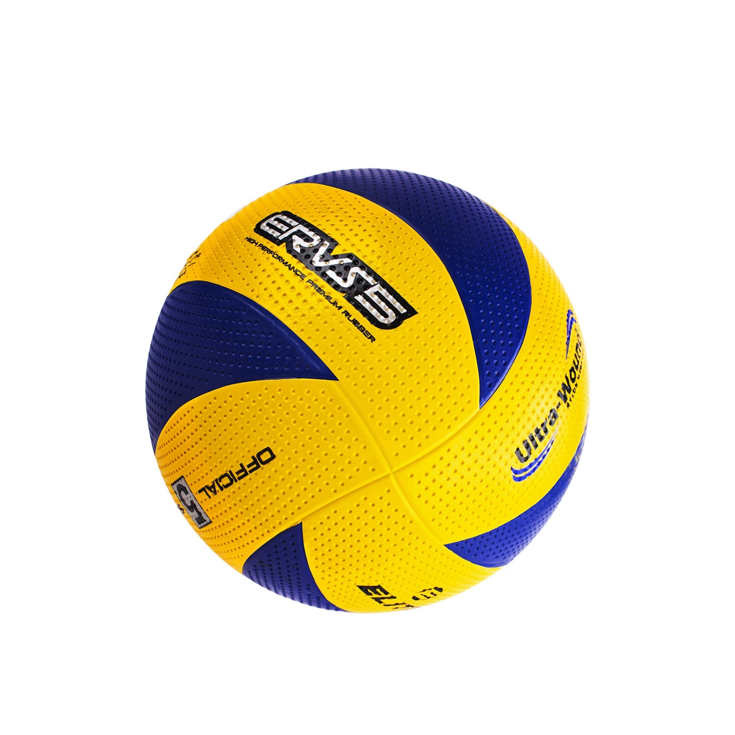 Elite ERVS5 Spin Rubber Volleyball Official Size 5 (Deflated)