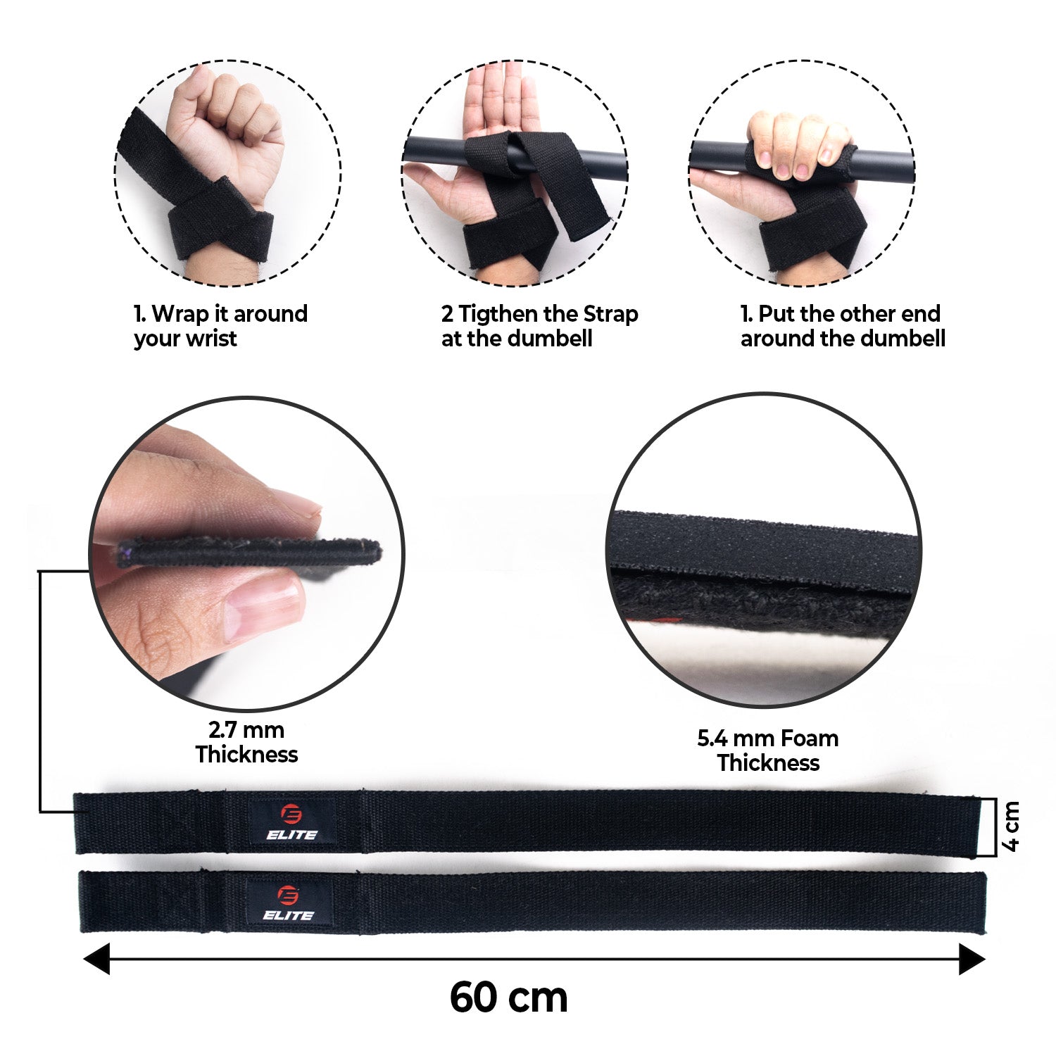 Elite Weight Lifting Strap