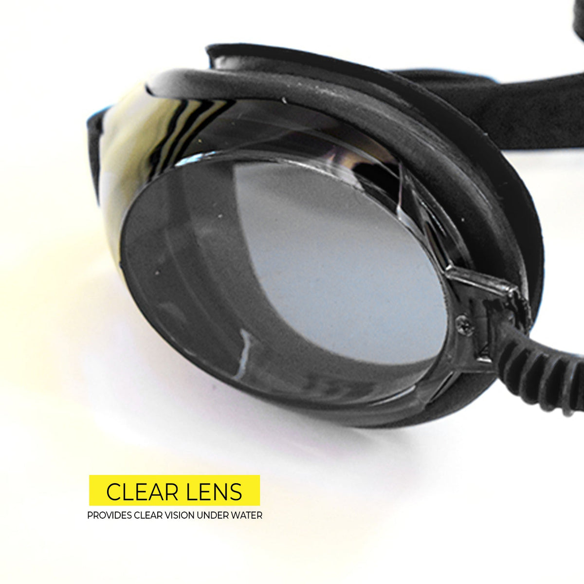 Elite Swimming Goggles Black F268
