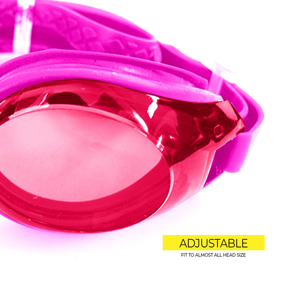 Elite Swimming Goggles Pink F268
