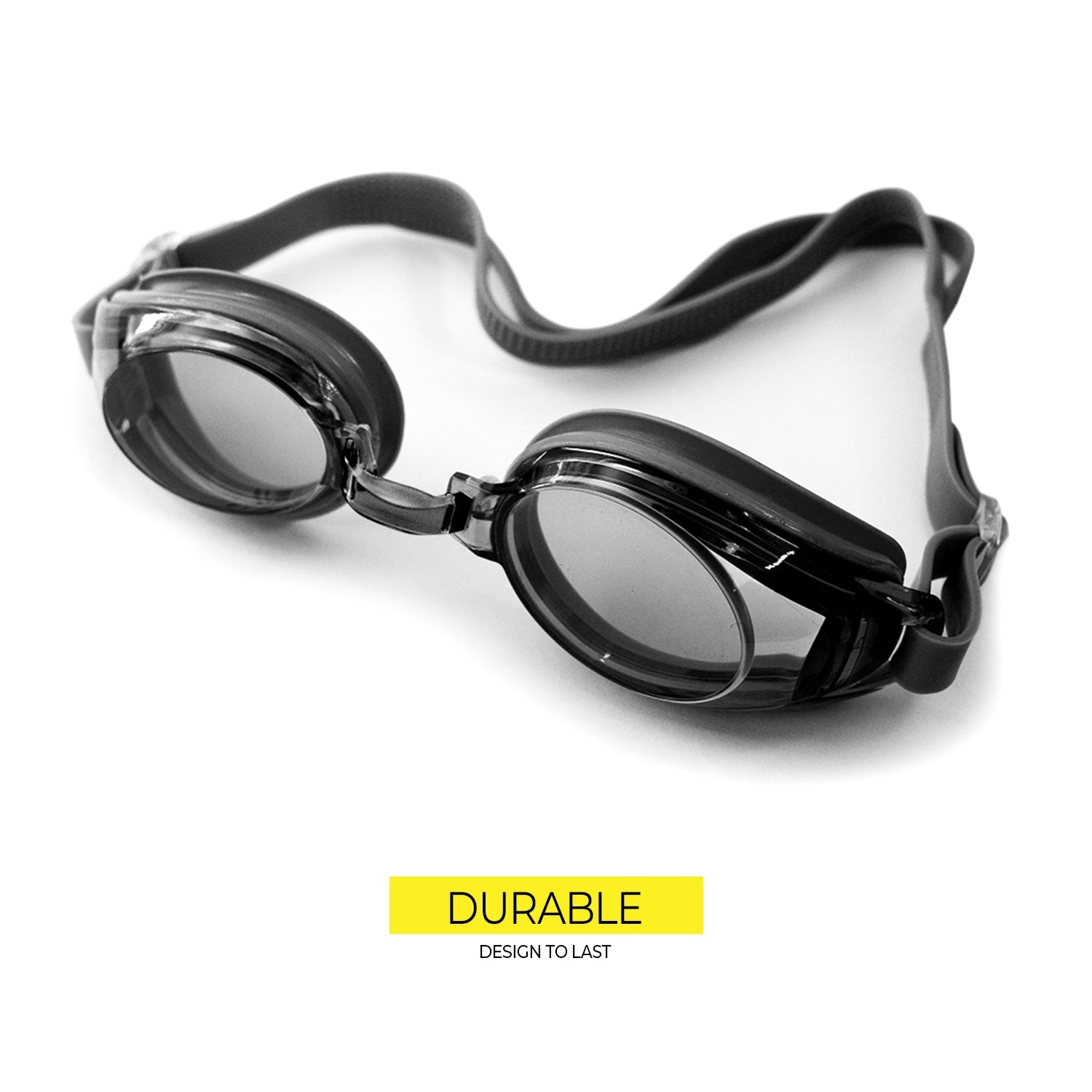 Elite Swimming Goggles Black F308
