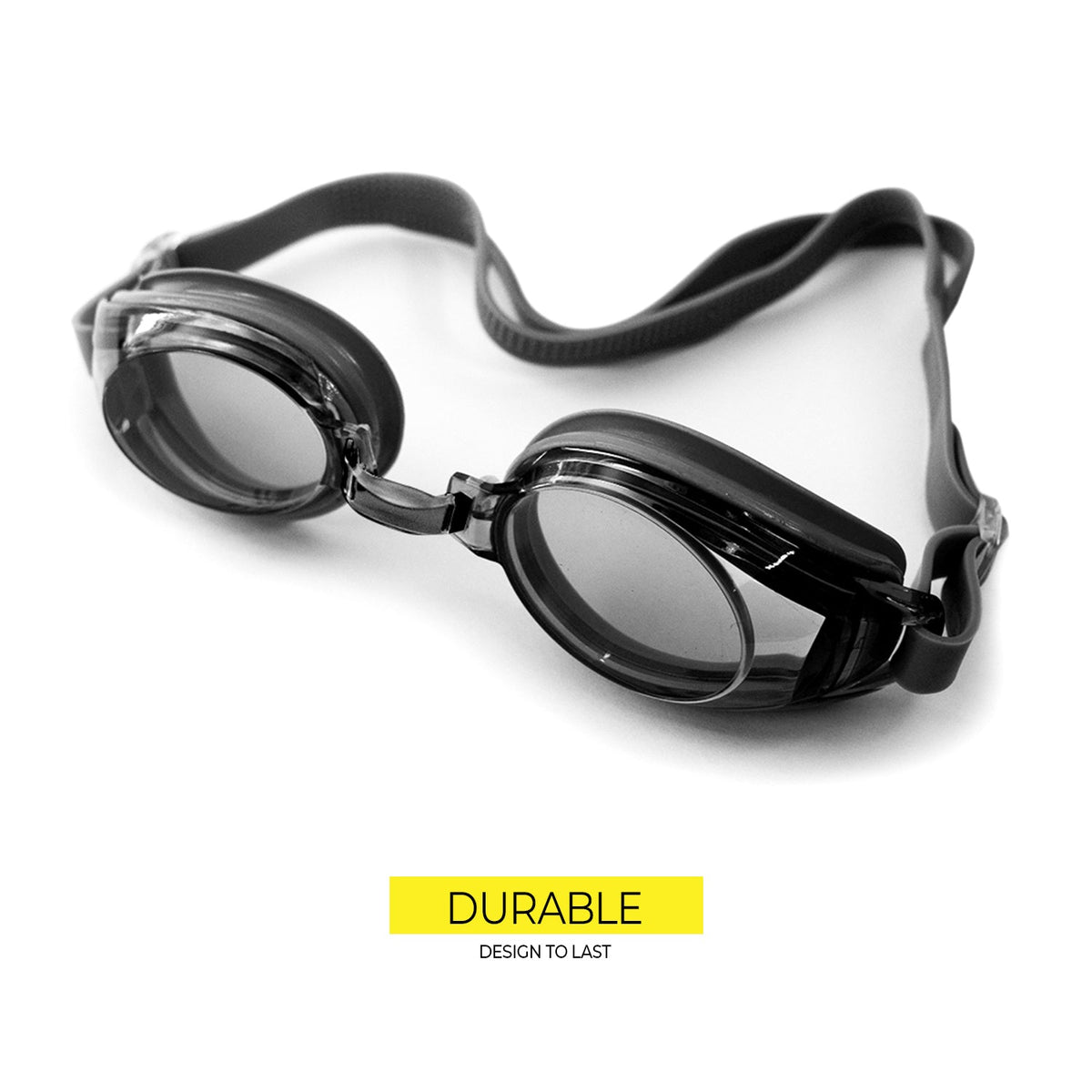 Elite Swimming Goggles Black F308