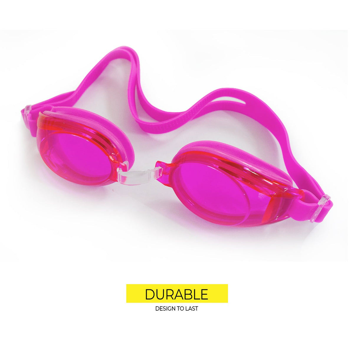 Elite Swimming Goggles Pink F308