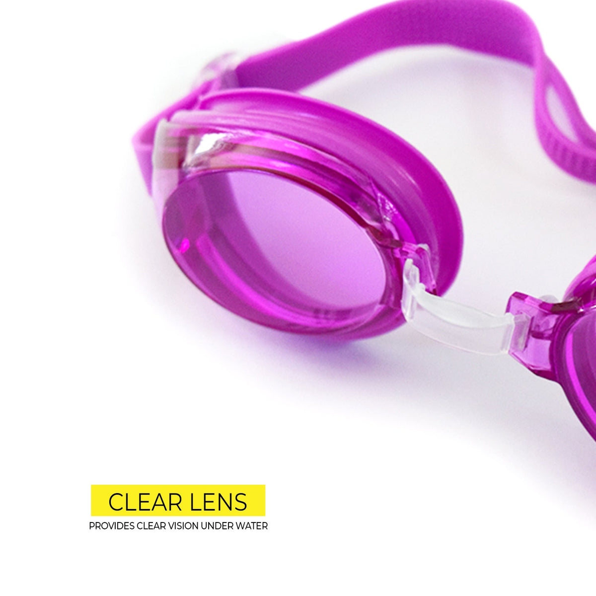 Elite Swimming Goggles Violet F308