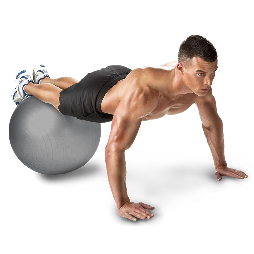 Elite Fitness  Gym Ball with Hand Pump