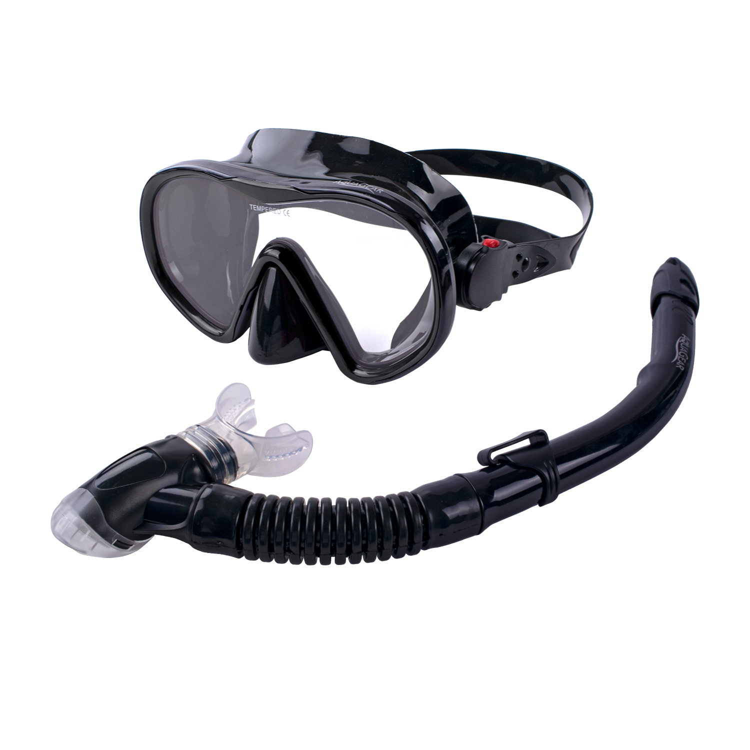 Aquagear M12-S04 Mask & Snorkel Set