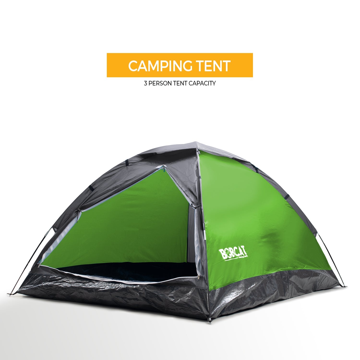 Bobcat 3-Person Monodome Camping Tent