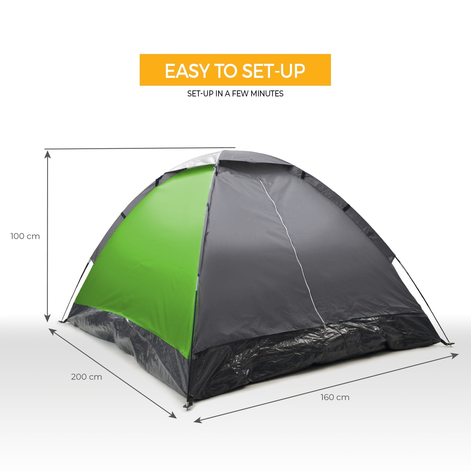 Bobcat 3-Person Monodome Camping Tent