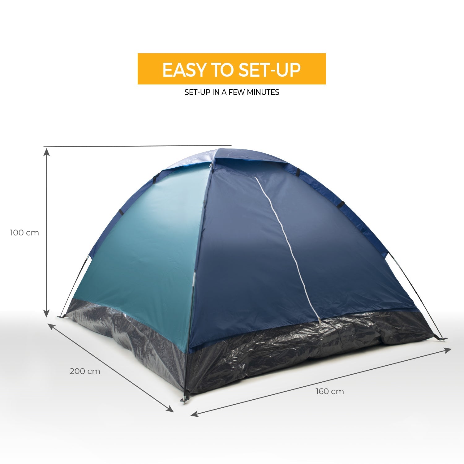 Bobcat 3-Person Monodome Camping Tent