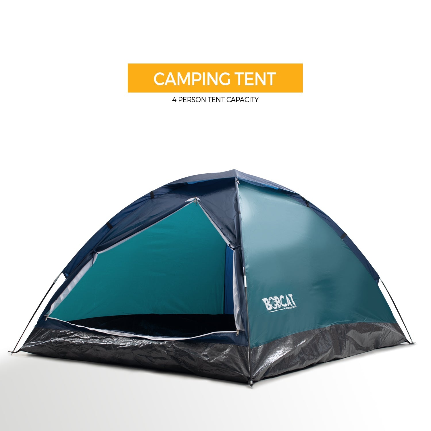 Bobcat 4-Person Monodome Camping Tent