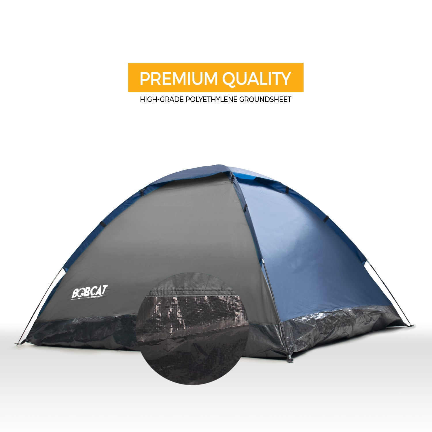 Bobcat 4-Person Monodome Camping Tent