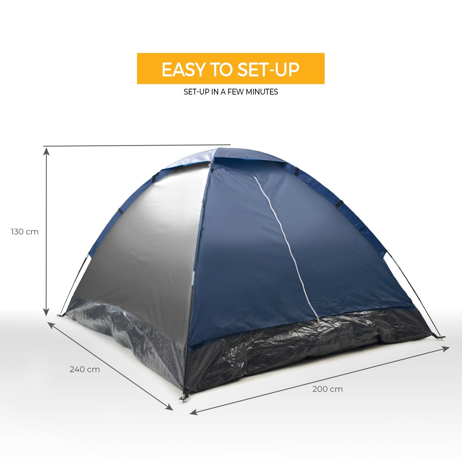 Bobcat 4-Person Monodome Camping Tent