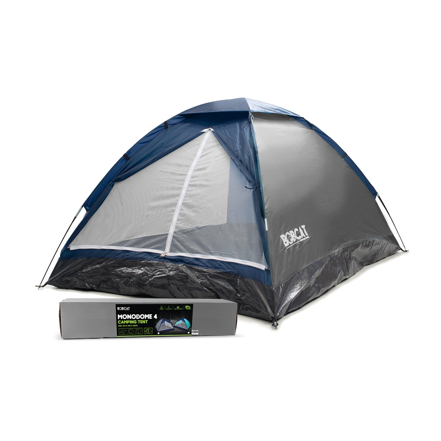 Bobcat 4-Person Monodome Camping Tent