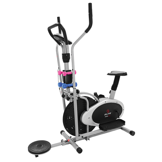Elite Elliptical Powerbike with FREE 2 Sets of Dumbbells