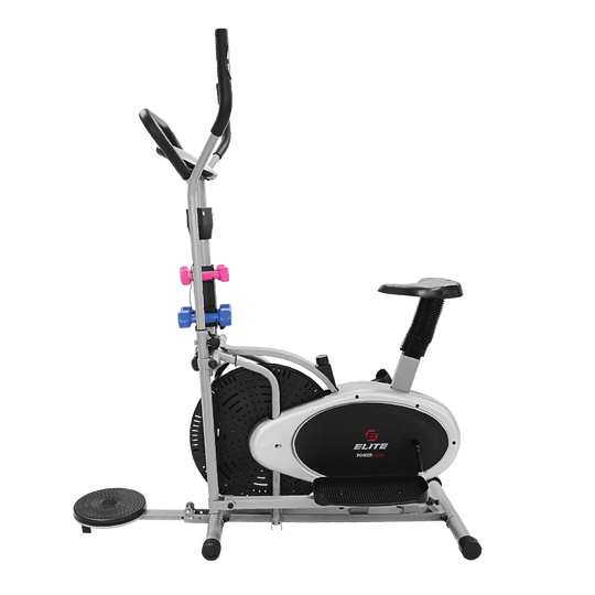 Elite Elliptical Powerbike with FREE 2 Sets of Dumbbells
