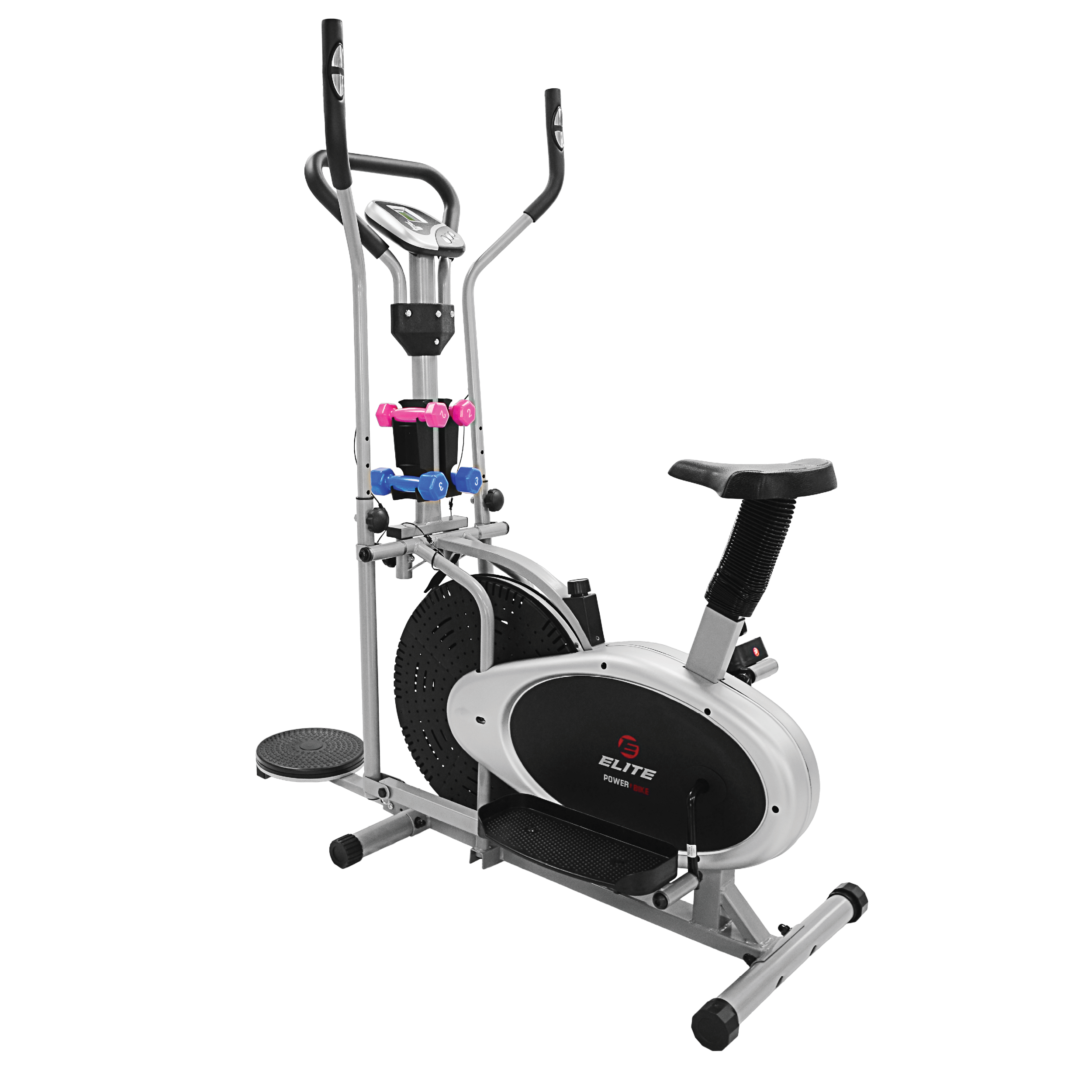 Elite Elliptical Powerbike with FREE 2 Sets of Dumbbells
