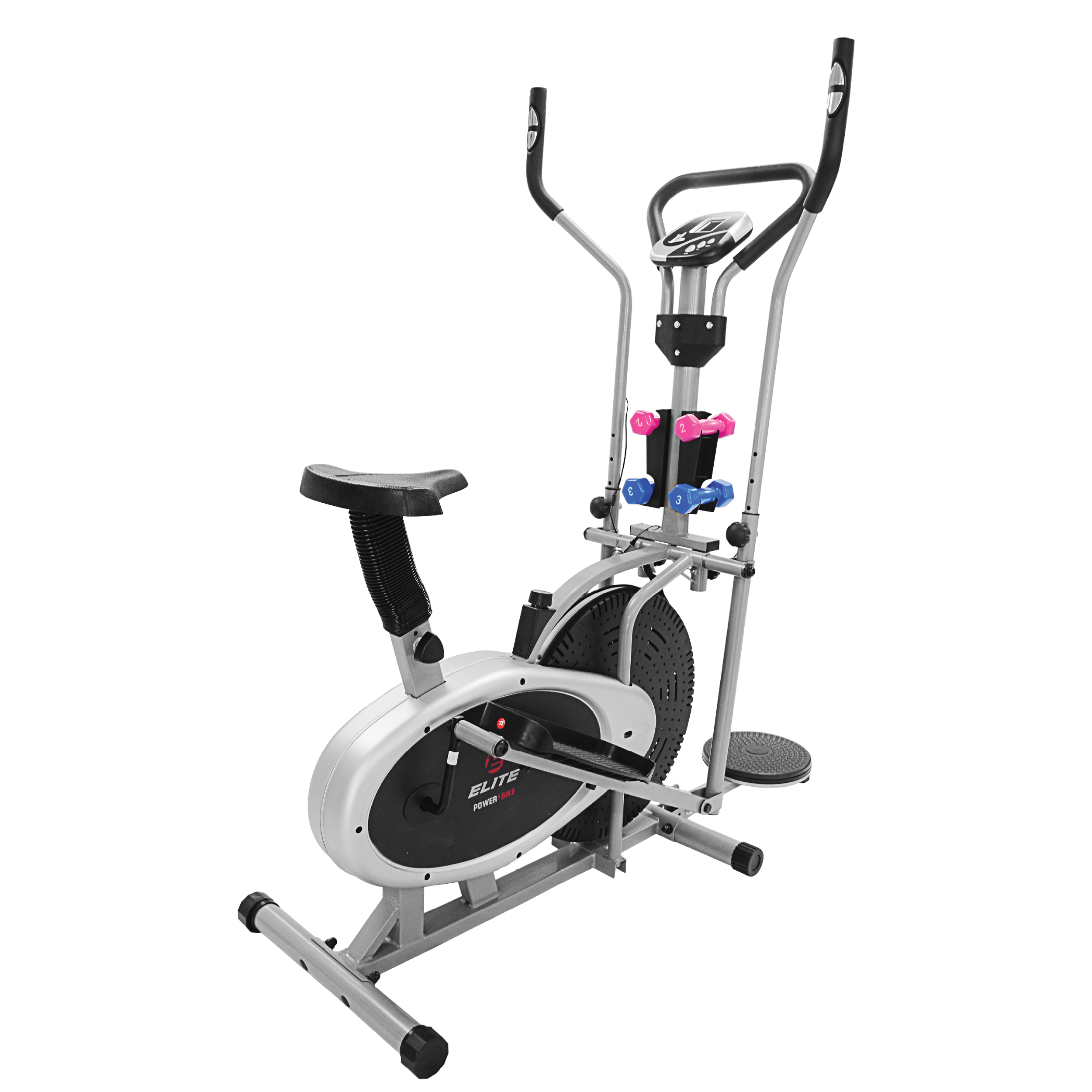 Elite Elliptical Powerbike with FREE 2 Sets of Dumbbells