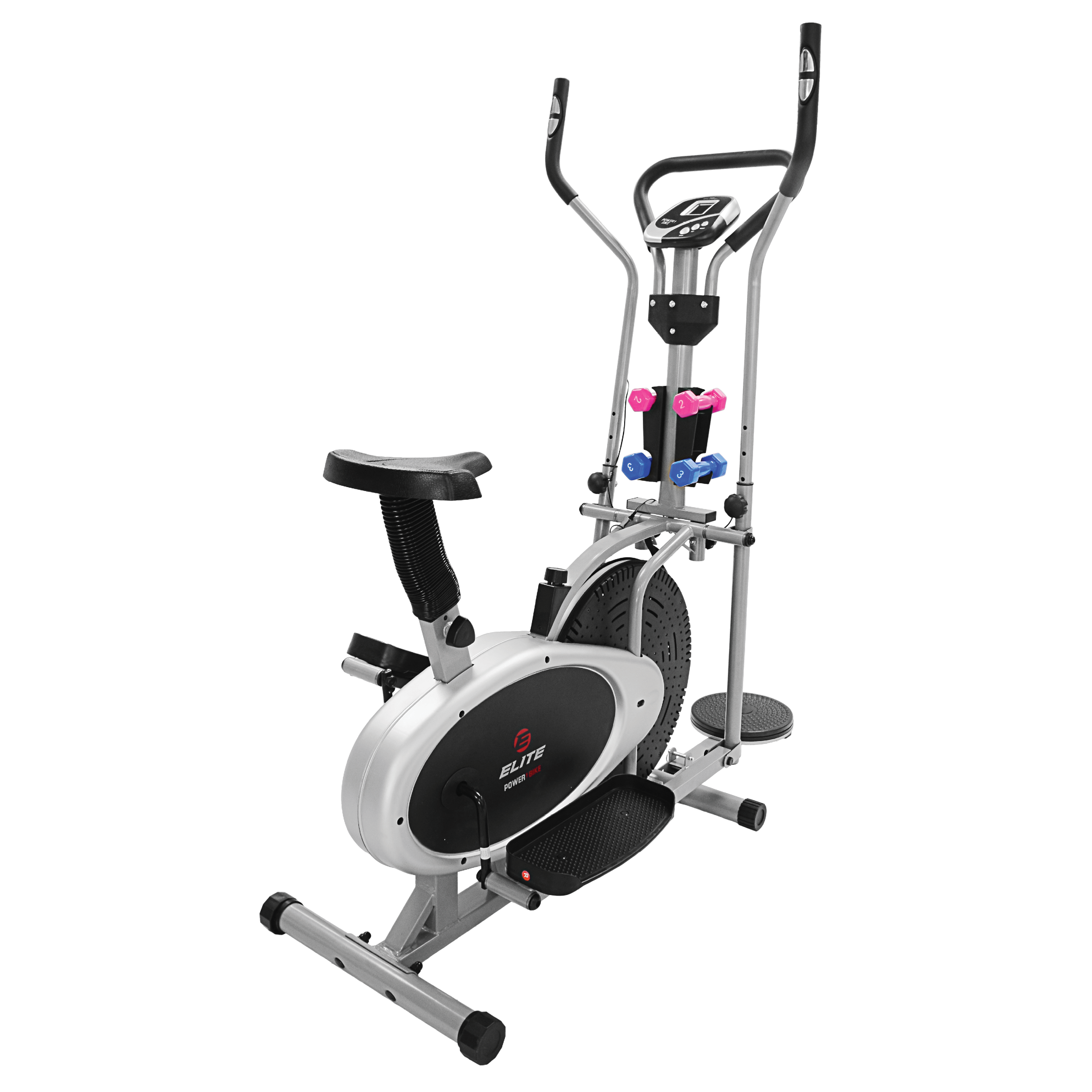 Elite Elliptical Powerbike with FREE 2 Sets of Dumbbells