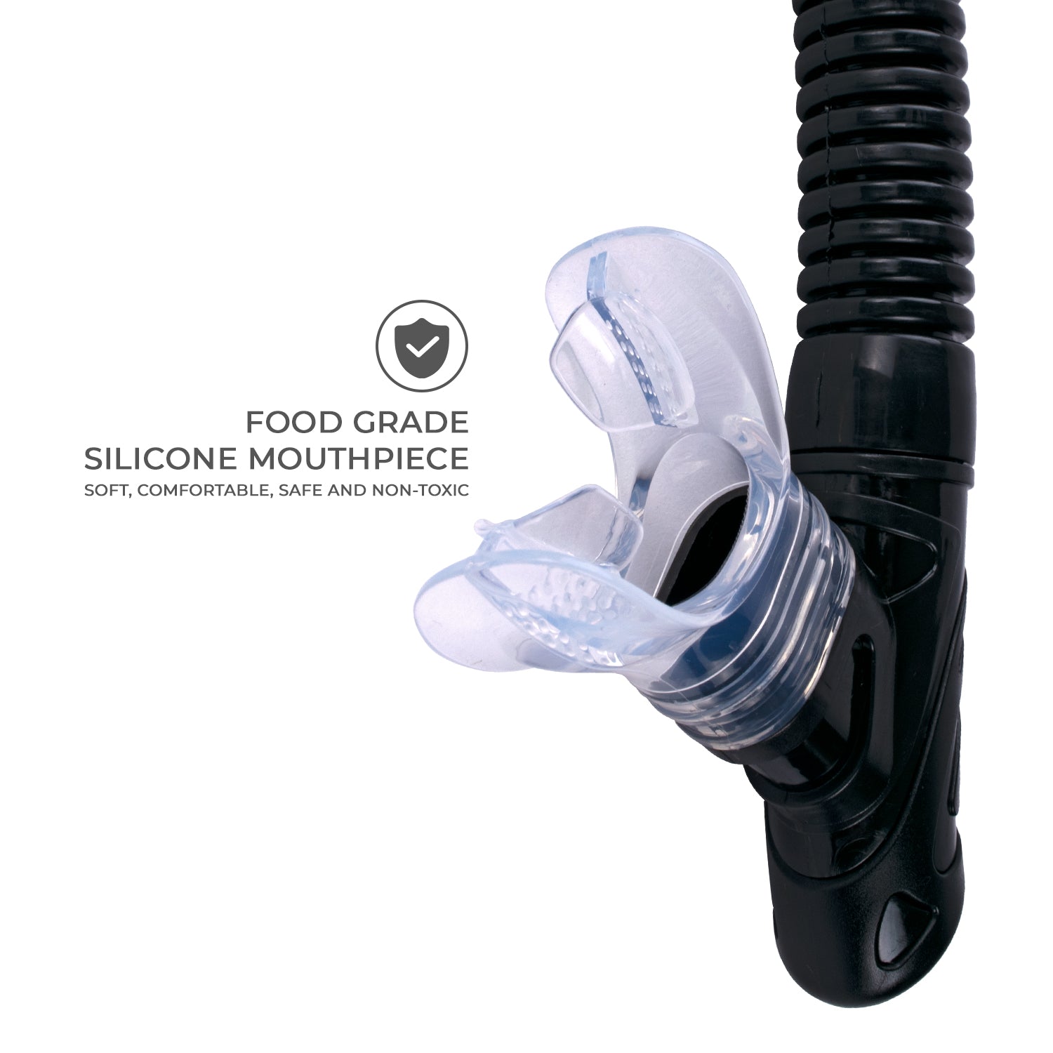 Aquagear Semi-Dry Top Snorkel