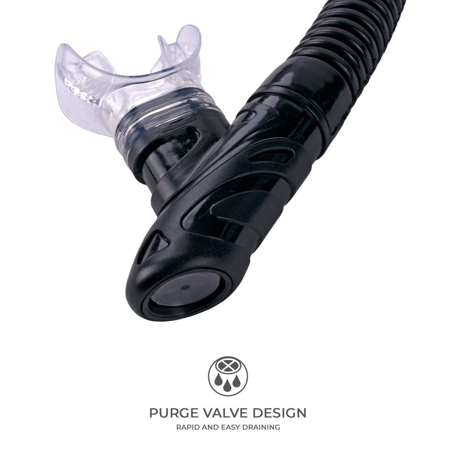 Aquagear Semi-Dry Top Snorkel