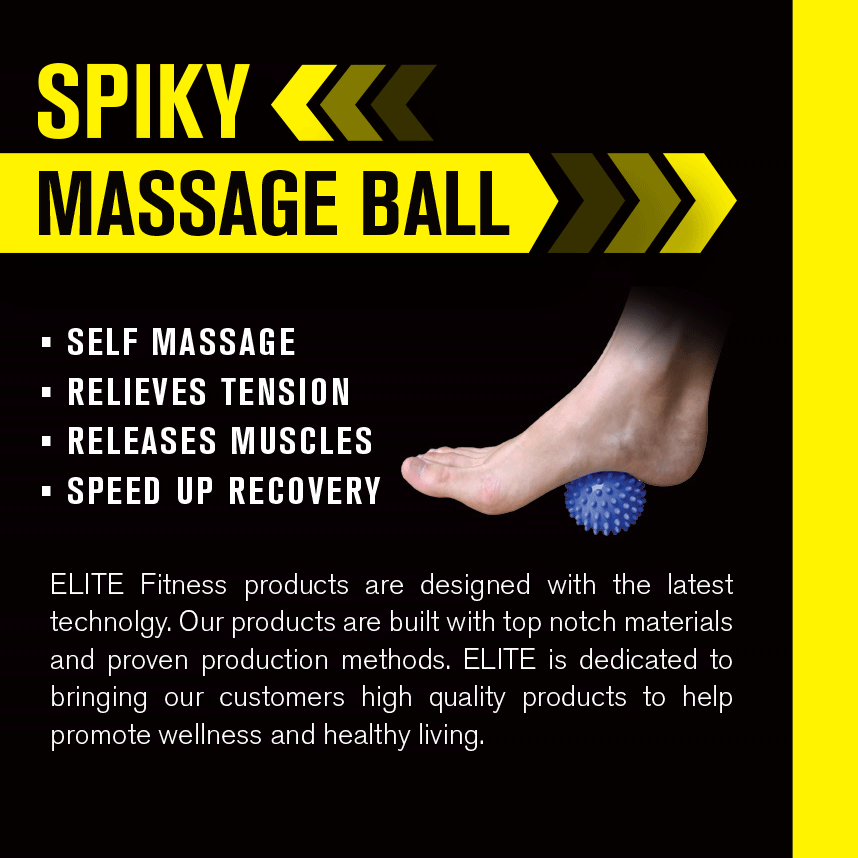 Elite Fitness Spiky Massage Ball