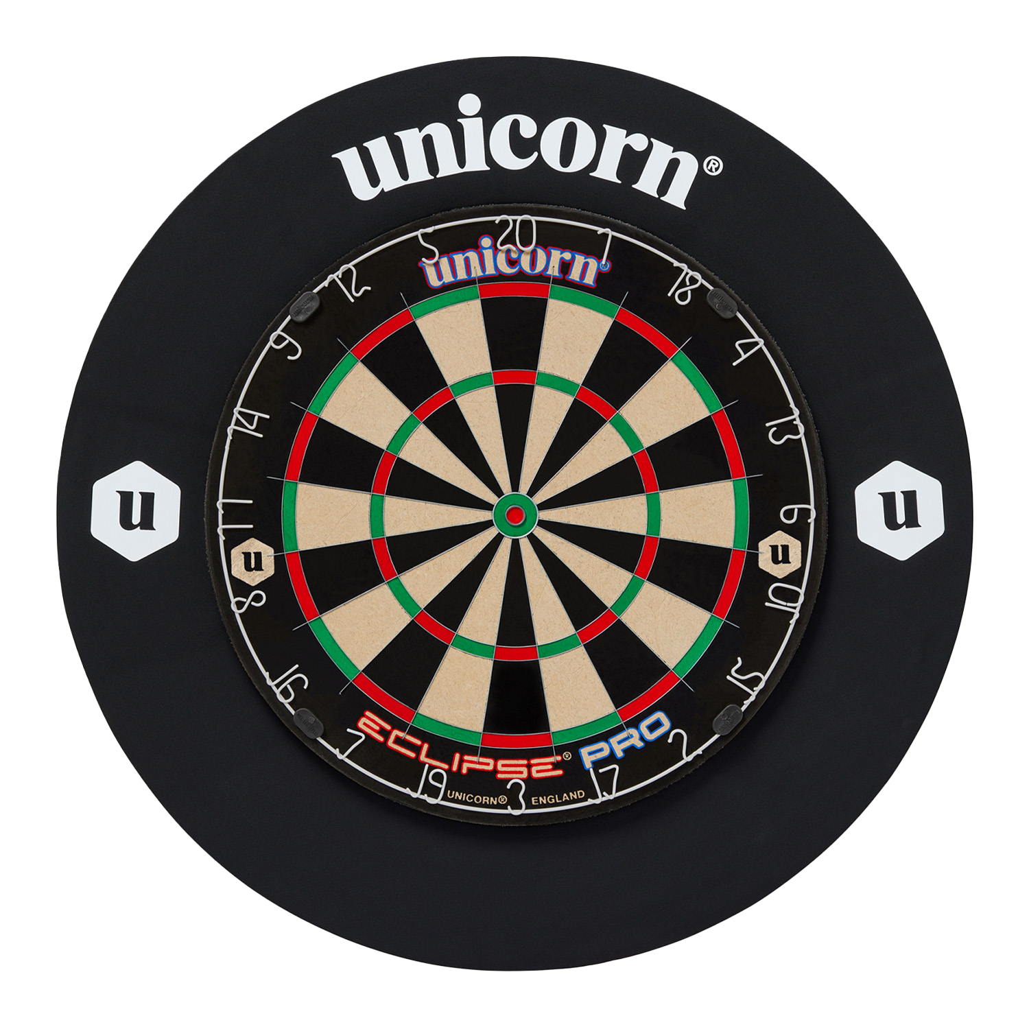 Unicorn SD Striker Dartboard Surround Black PDC/UPL