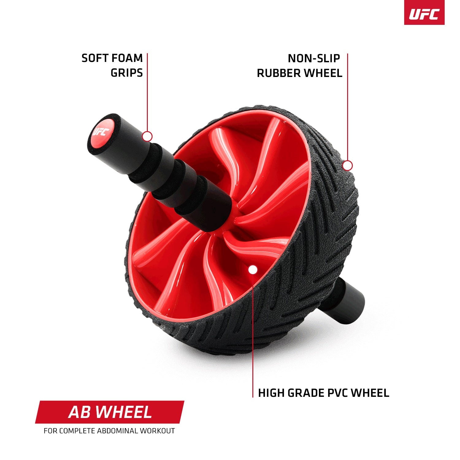UFC AB Wheel for Abdominal Workout