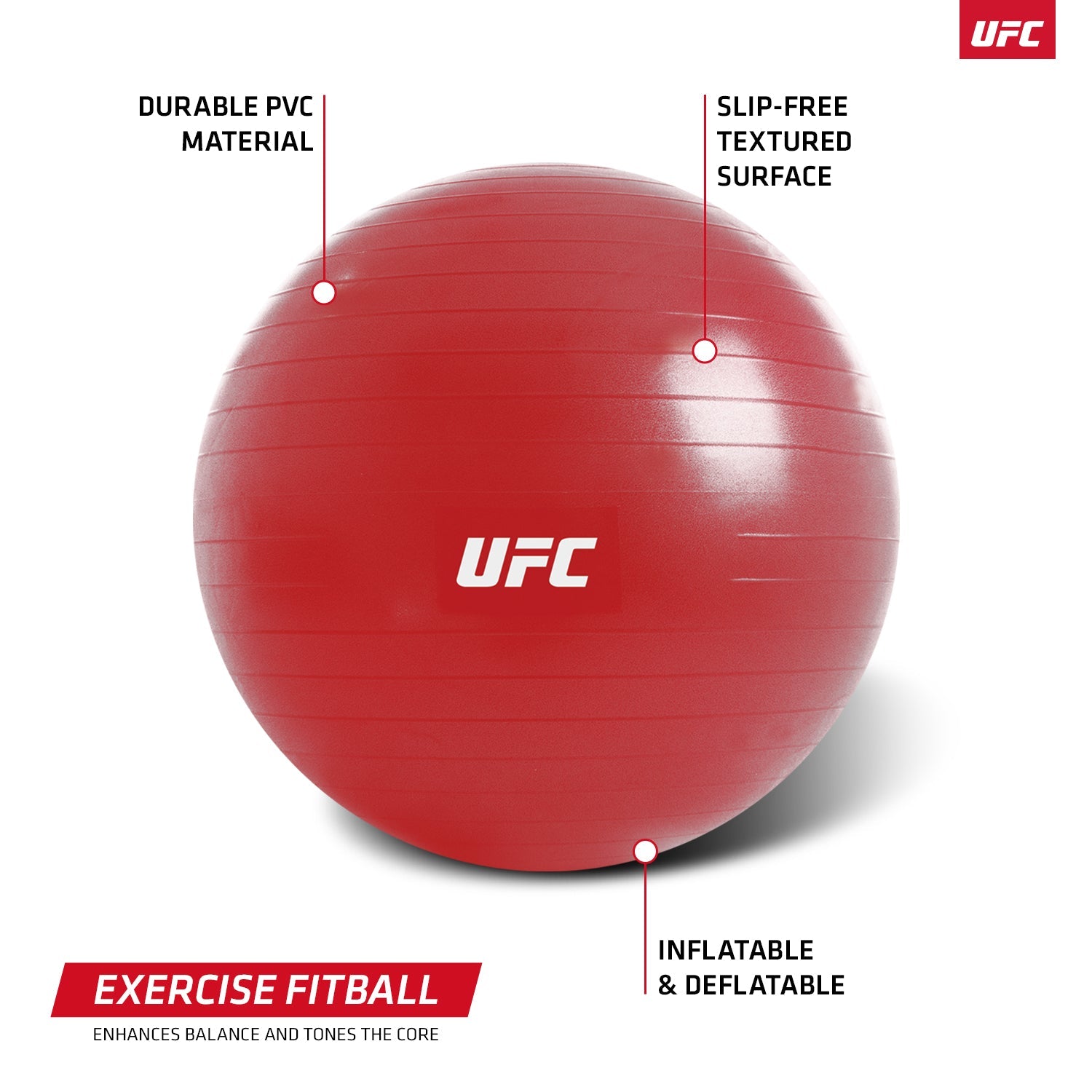 UFC Fitness / Exercise Ball - 65 cm