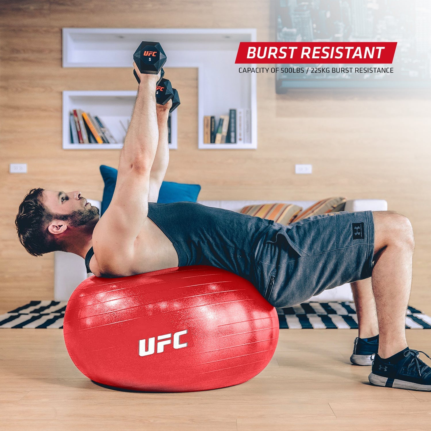UFC Fitness / Exercise Ball - 65 cm