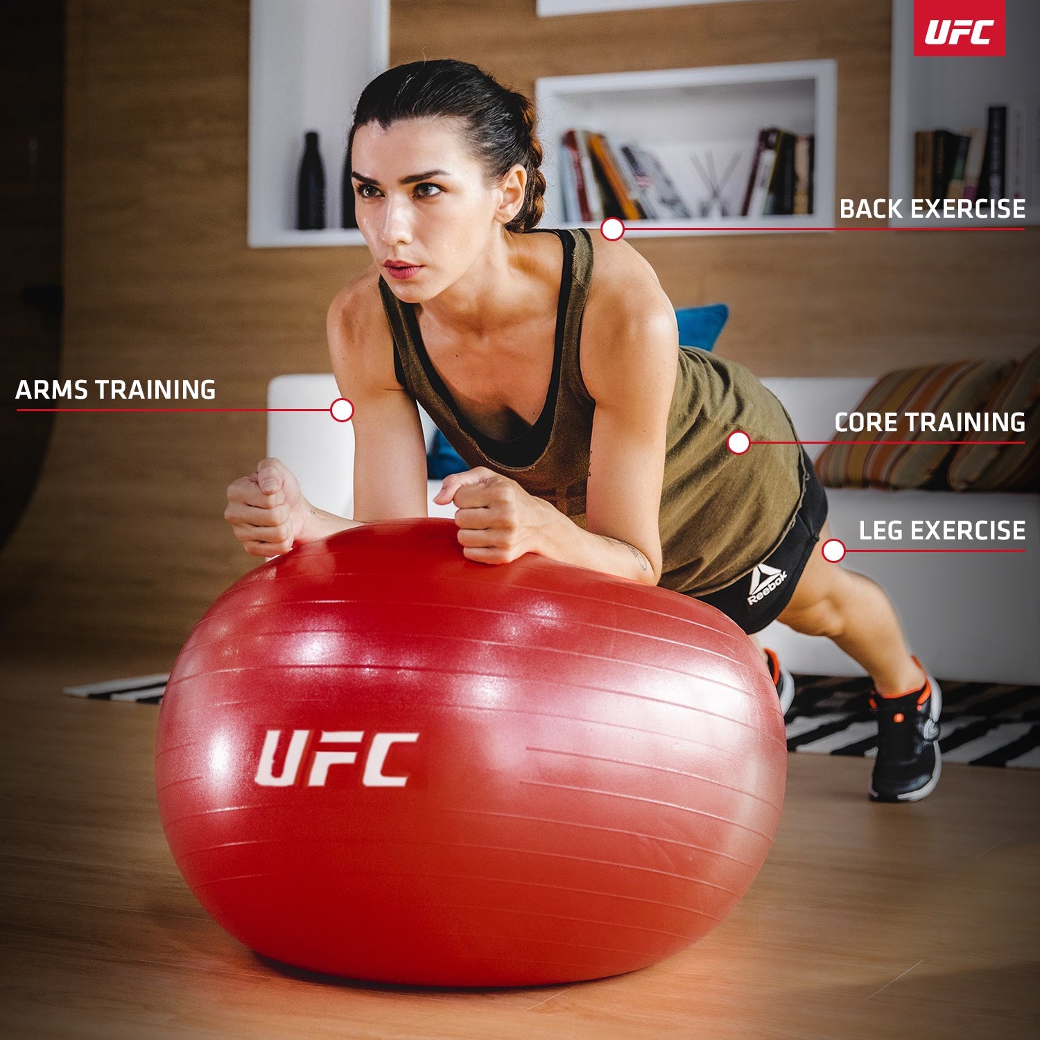 UFC Fitness / Exercise Ball - 65 cm