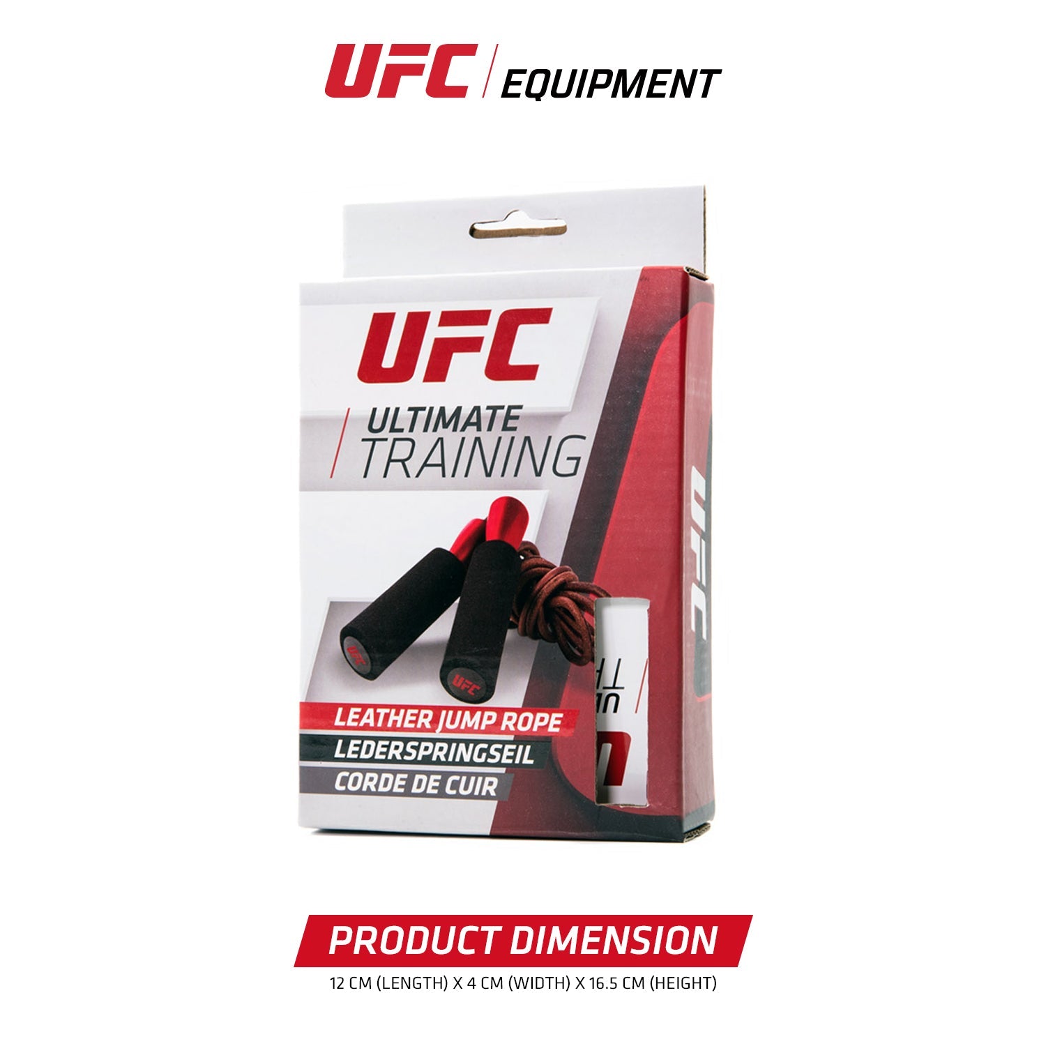UFC Leather Jump Rope