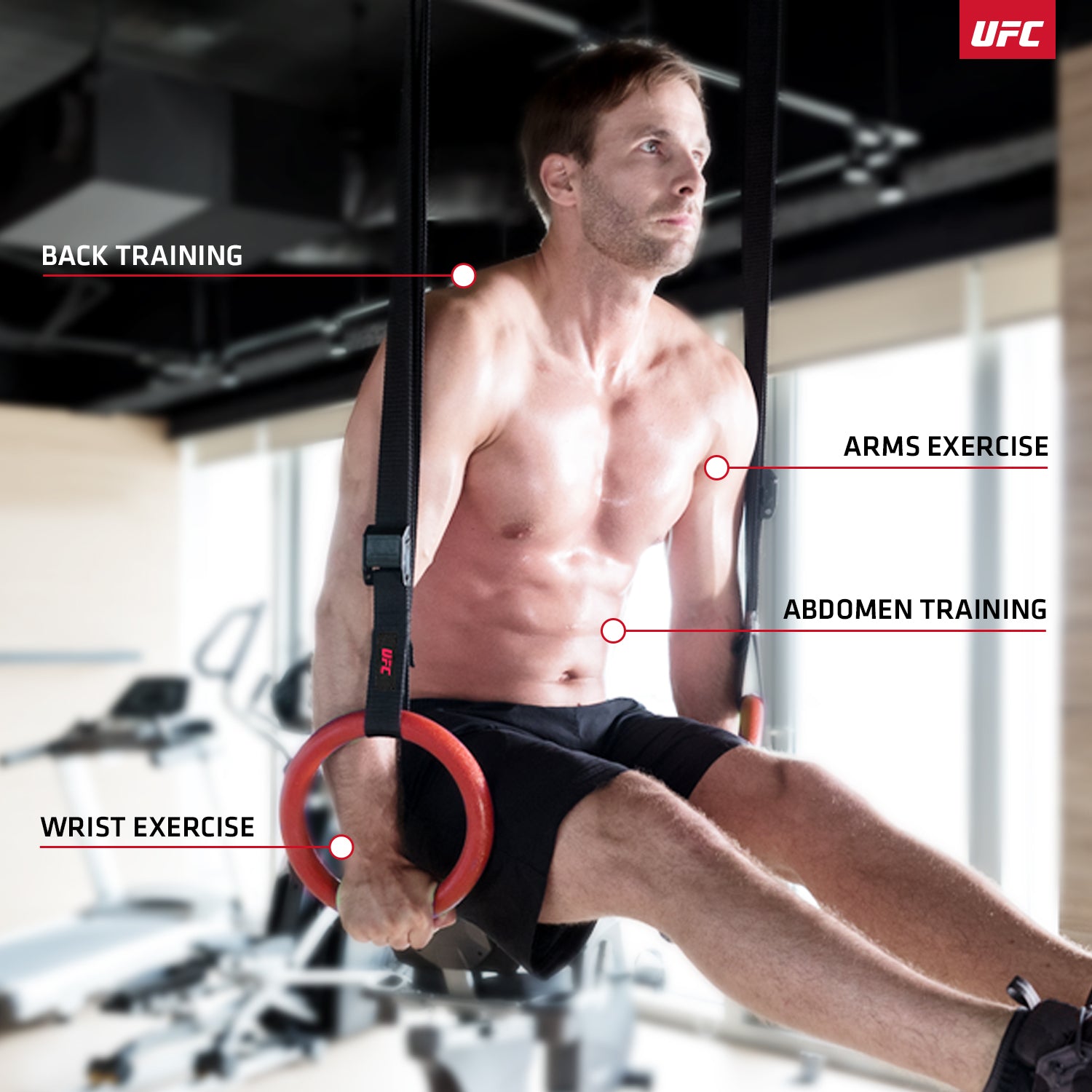 UFC Fitness Pull Up Rings