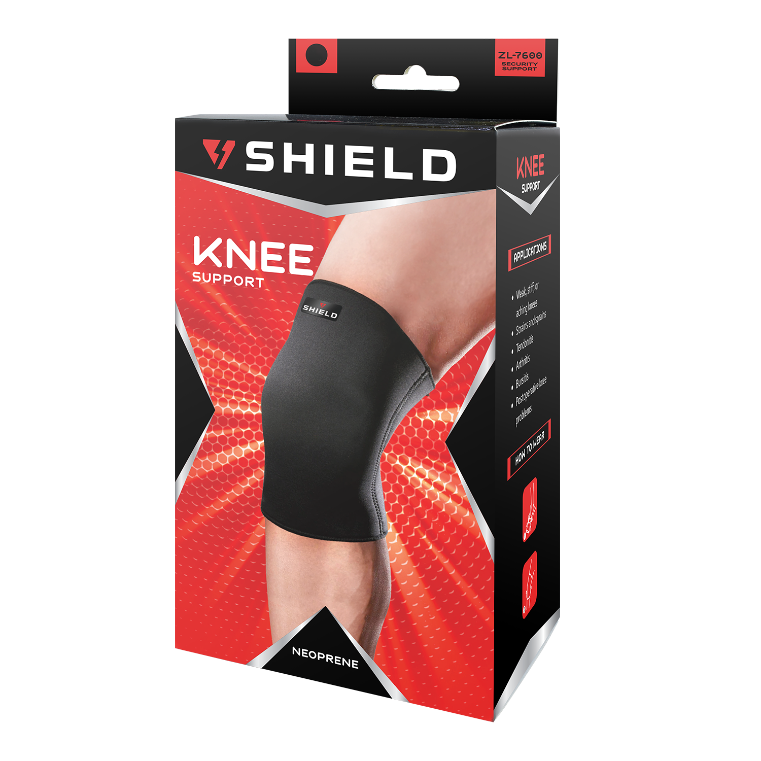 Shield ZL7600 Neoprene Knee Support