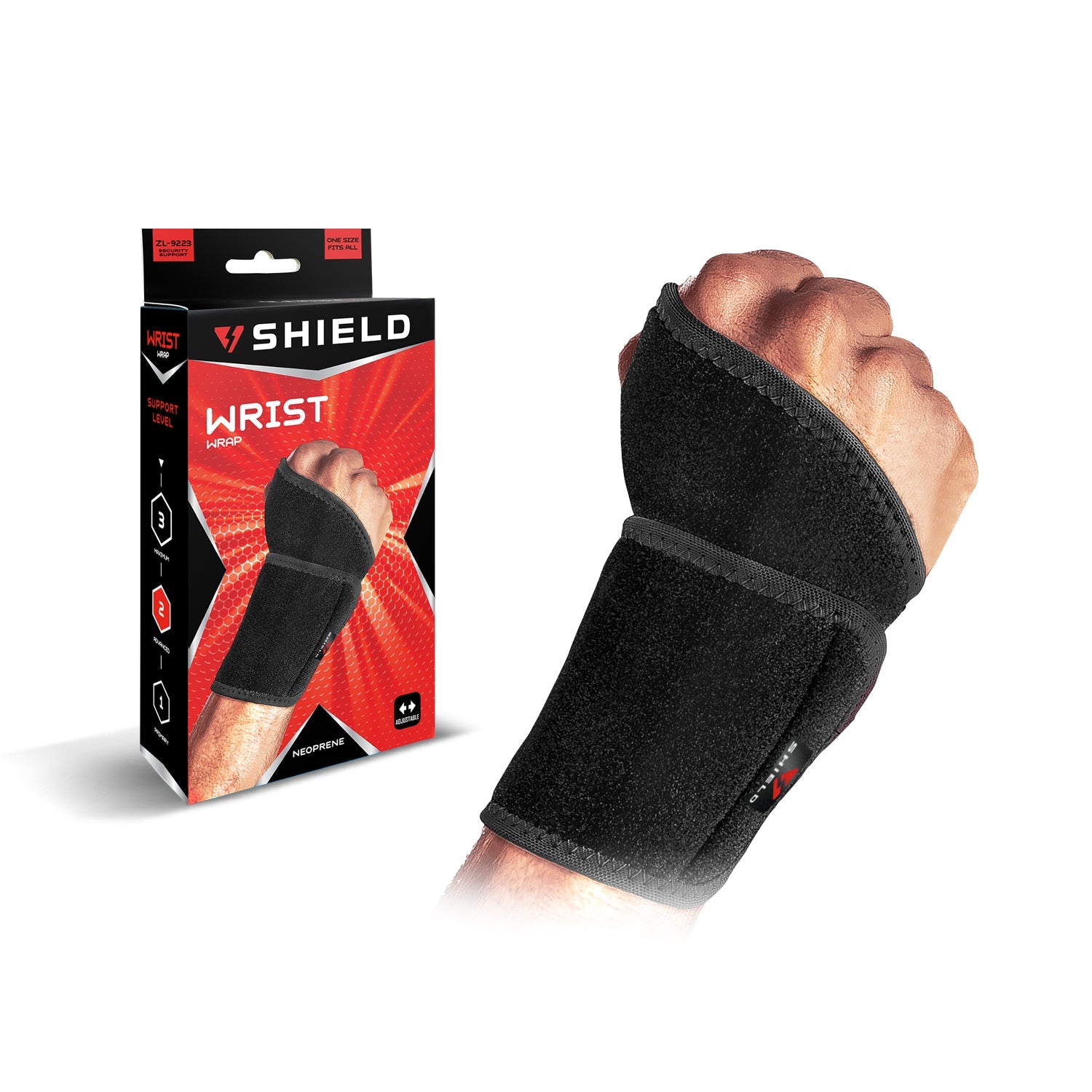 Shield ZL9223 Neoprene Wrist Wrap