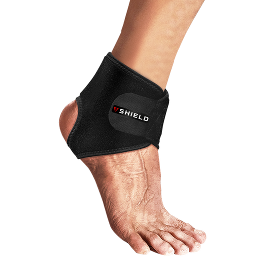 Shield ZL9629 Neoprene Adjustable Ankle Support - Pair