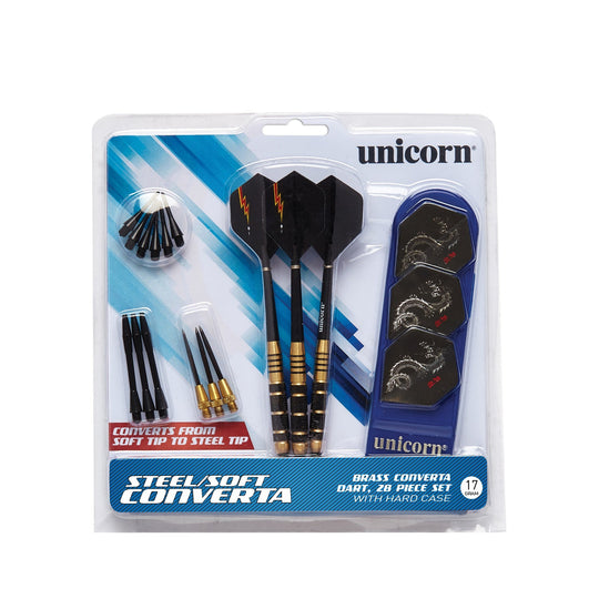 Unicorn Steel Brass Converta Darts - 17G