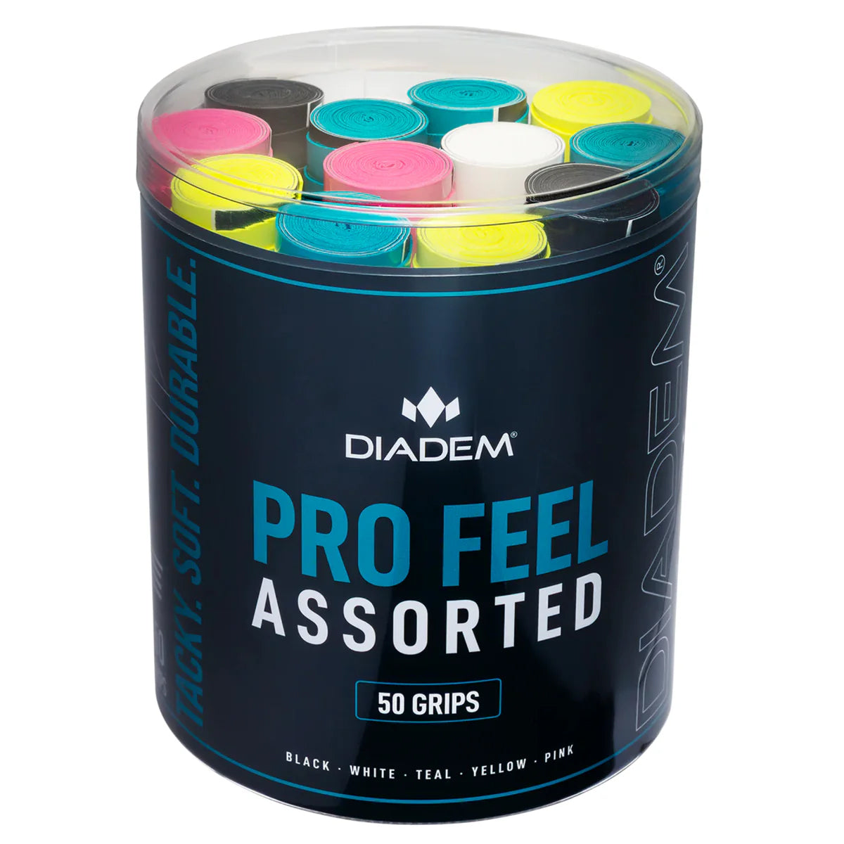 Diadem Pro Feel Grip  50 pcs Bucket Assorted
